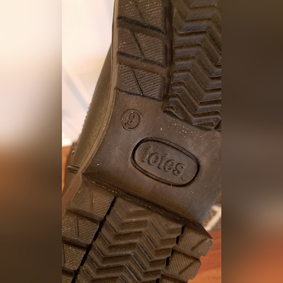 Totes Men's Snow Luke Winter Boots Zipper Weatherproof Commuter Size 9 - Picture 12 of 15